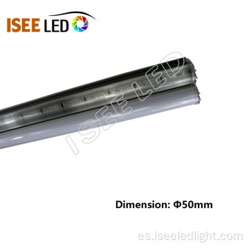Luz de tubo lineal de medios de píxel LED RGB